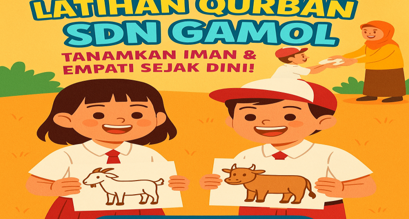 Latihan Qurban di SD Negeri Gamol: Menanamkan Nilai Iman, Empati, dan Tanggung Jawab Sejak Dini